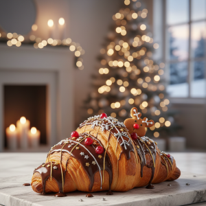 Bánh CROISSANT CHOCOLATE REINDEER